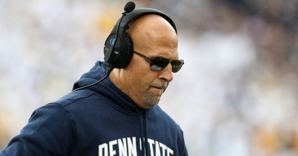 Penn State head coach James Franklin