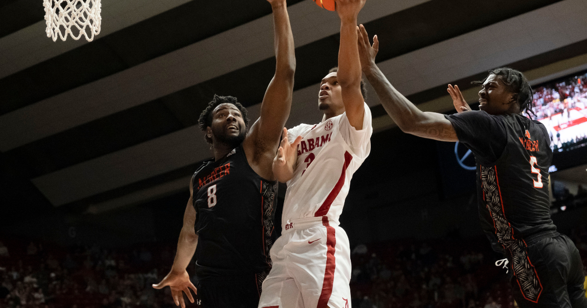 Alabama basketball handles business against Mercer On3