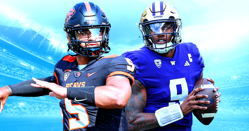 Oregon State Washington-NIL-Oregon State Beavers-Washington Huskies-College Football