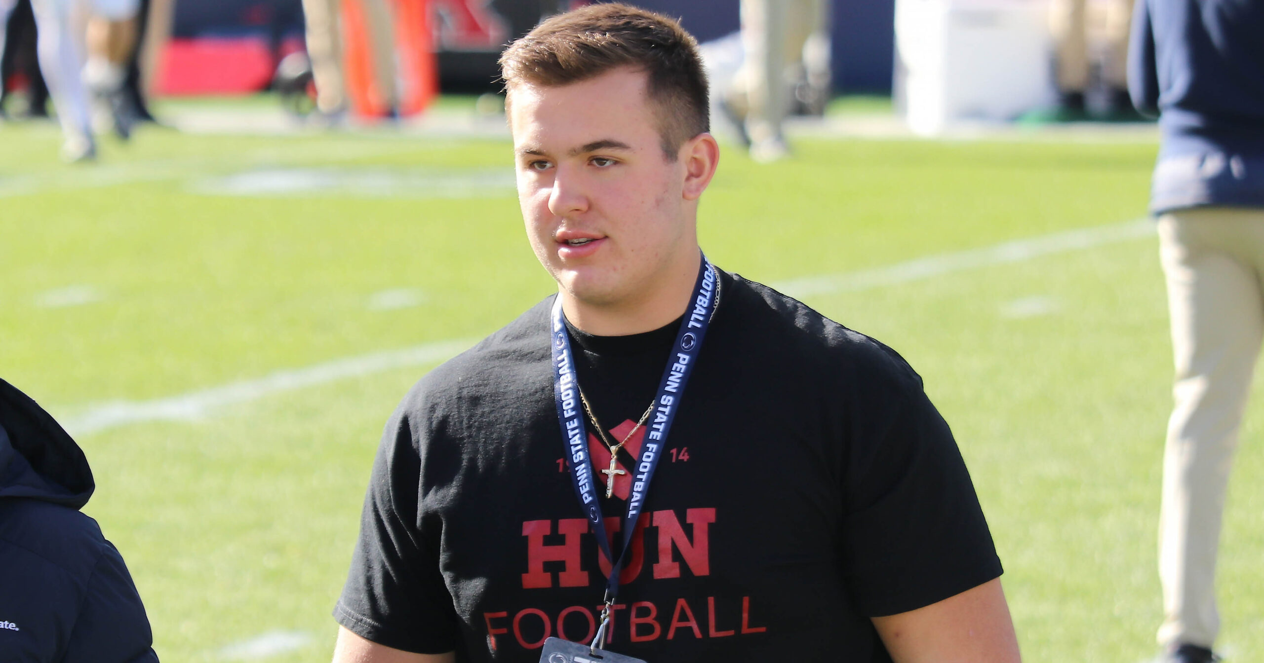 Penn State offensive tackle recruit Nathan Pahanich