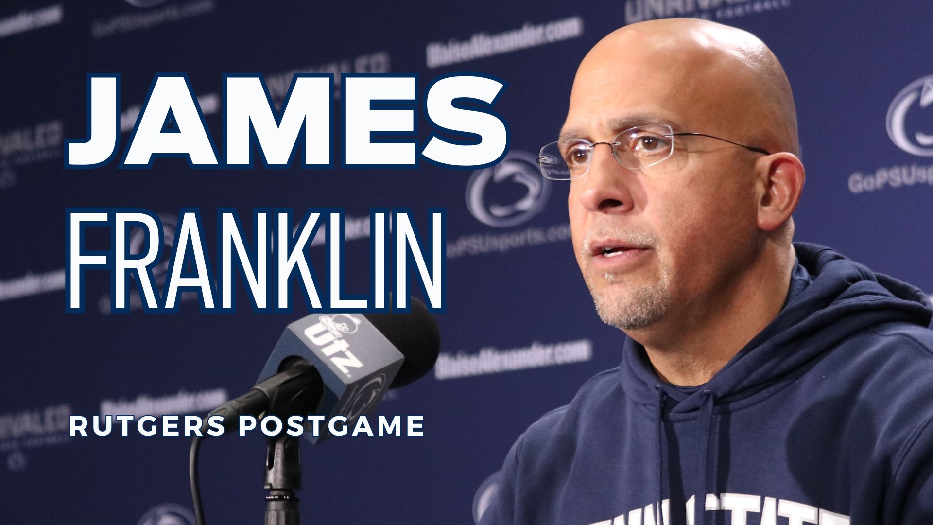 Watch James Franklin's Postgame Press Conference Following Penn State's ...