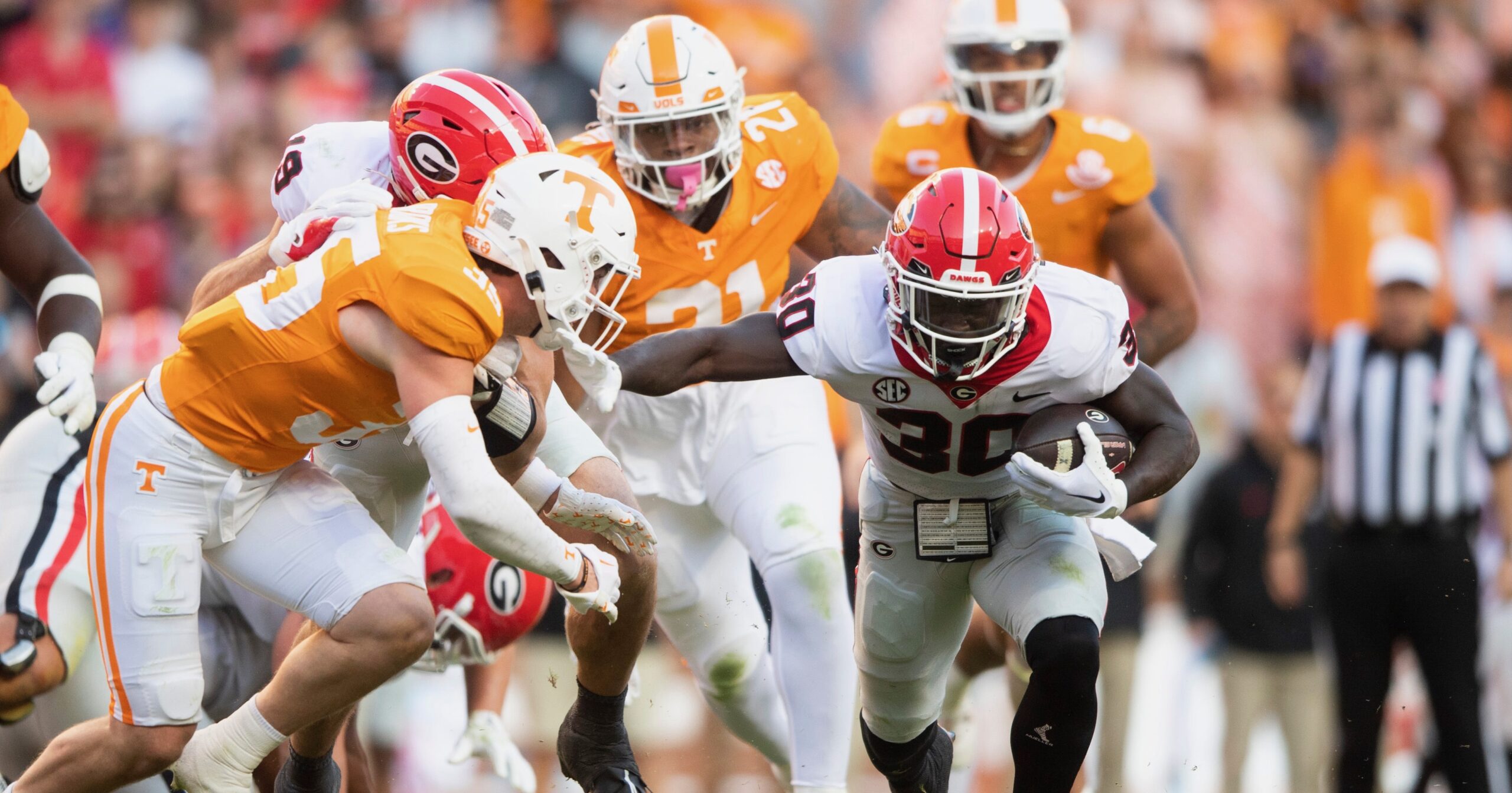 ESPN's Football Power Index ranks Tennessee's two biggest games on the 2025 schedule
