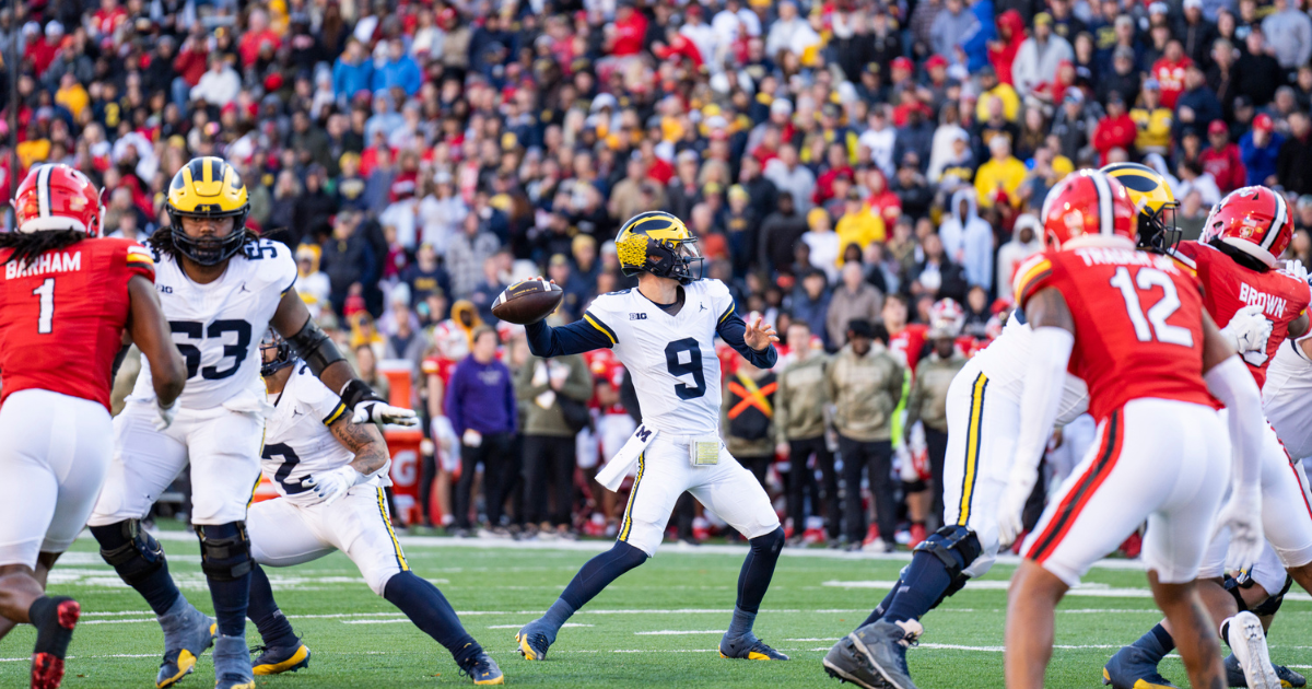 Michigan offense sputters, suffers accidents in win over Maryland