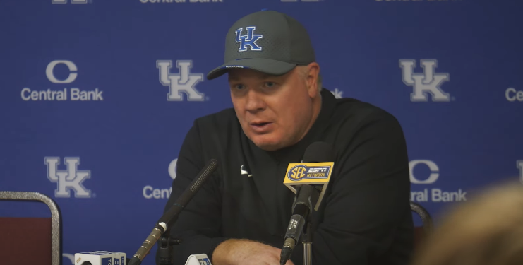 WATCH Mark Stoops after Kentucky s loss at South Carolina On3