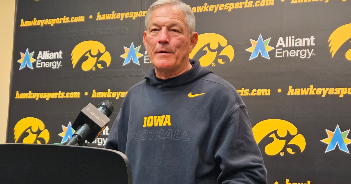 Kirk Ferentz on winning the Big Ten West