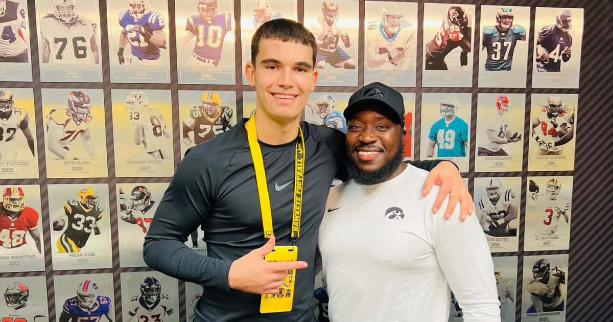 Hawkeyes offer 2025 TE Luka Gilbert