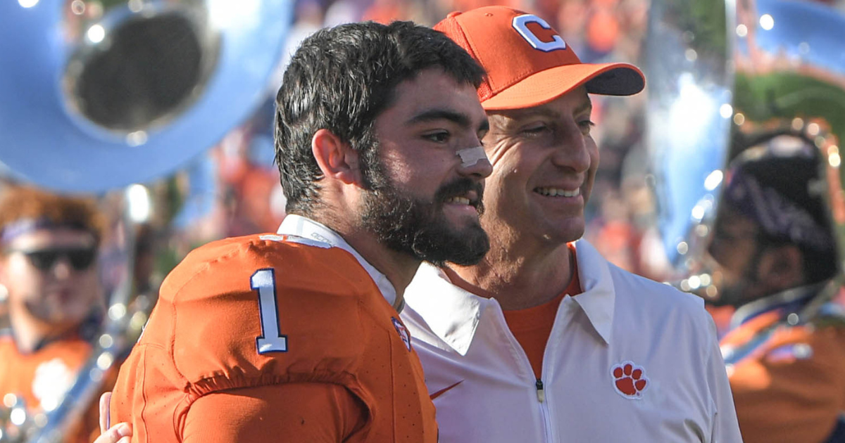 Dabo Swinney addresses Will Shipley’s NFL Draft decision On3
