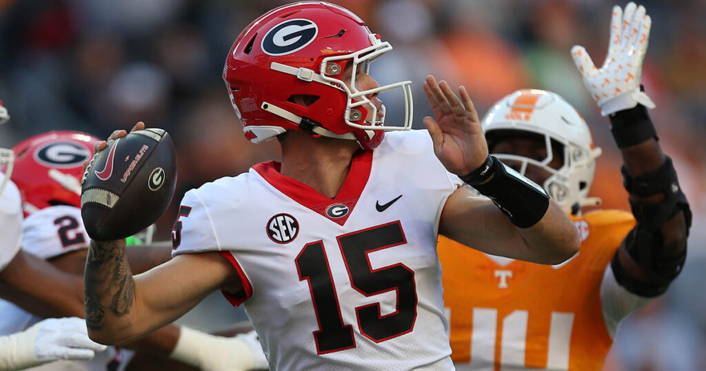 Georgia QB Carson Beck vs. Tennessee