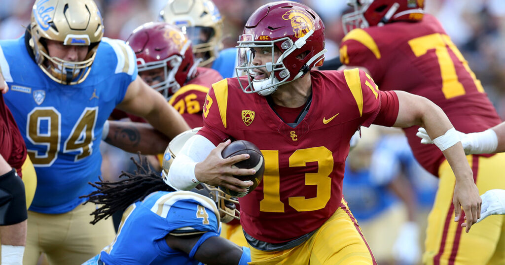 USC QB Caleb Williams vs. UCLA