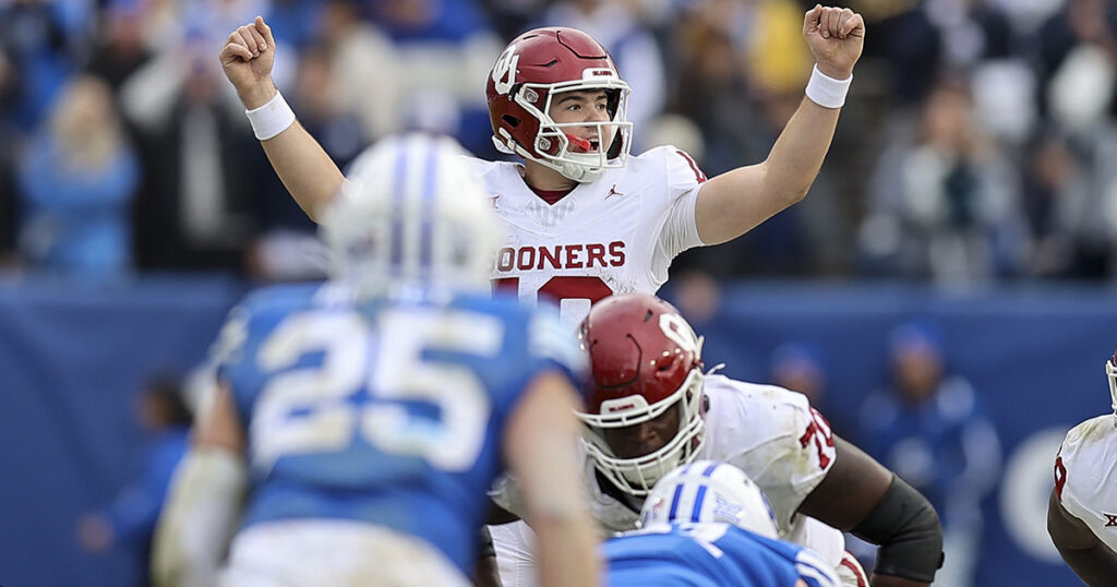 Oklahoma QB Jackson Arnold vs. BYU