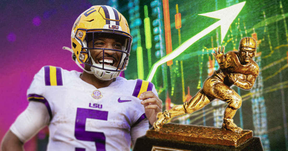 Tracking the Heisman Trophy Odds LSU QB Jayden Daniels On3