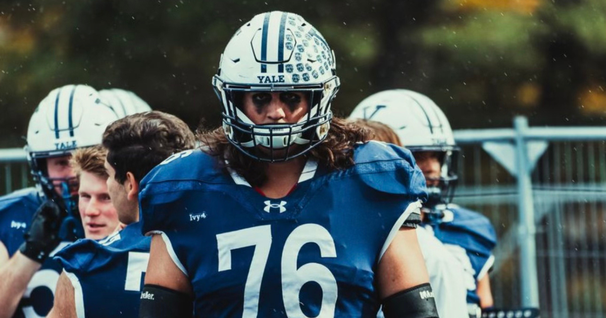 Source: Yale OL Jonathan Mendoza plans to enter transfer portal - On3