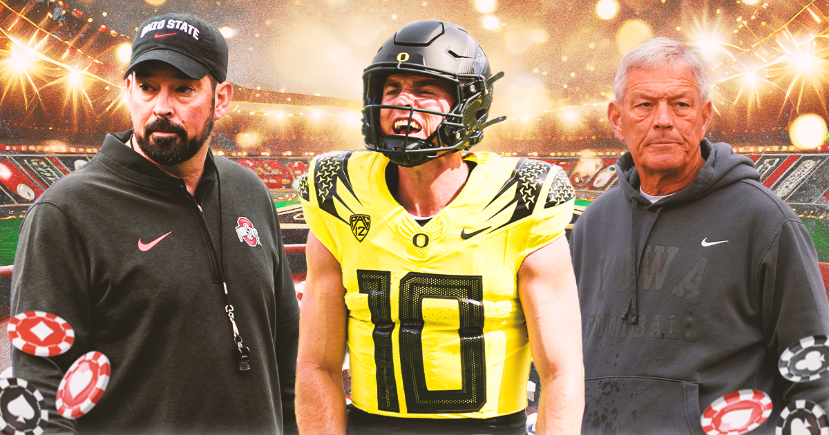 Friday Pick-Six: Week 13 best bets for Oregon State-Oregon, Iowa-Nebraska, Ohio State-Michigan