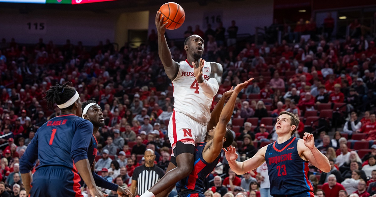 Dominant second half powers Nebraska to 89-79 win over Duquesne