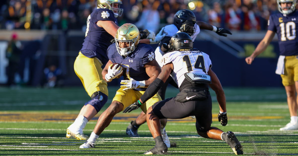 How Notre Dame star Audric Estimé became a complete running back