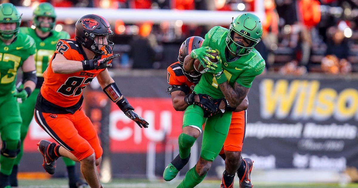 Rece Davis picks Oregon to win, Oregon State to cover