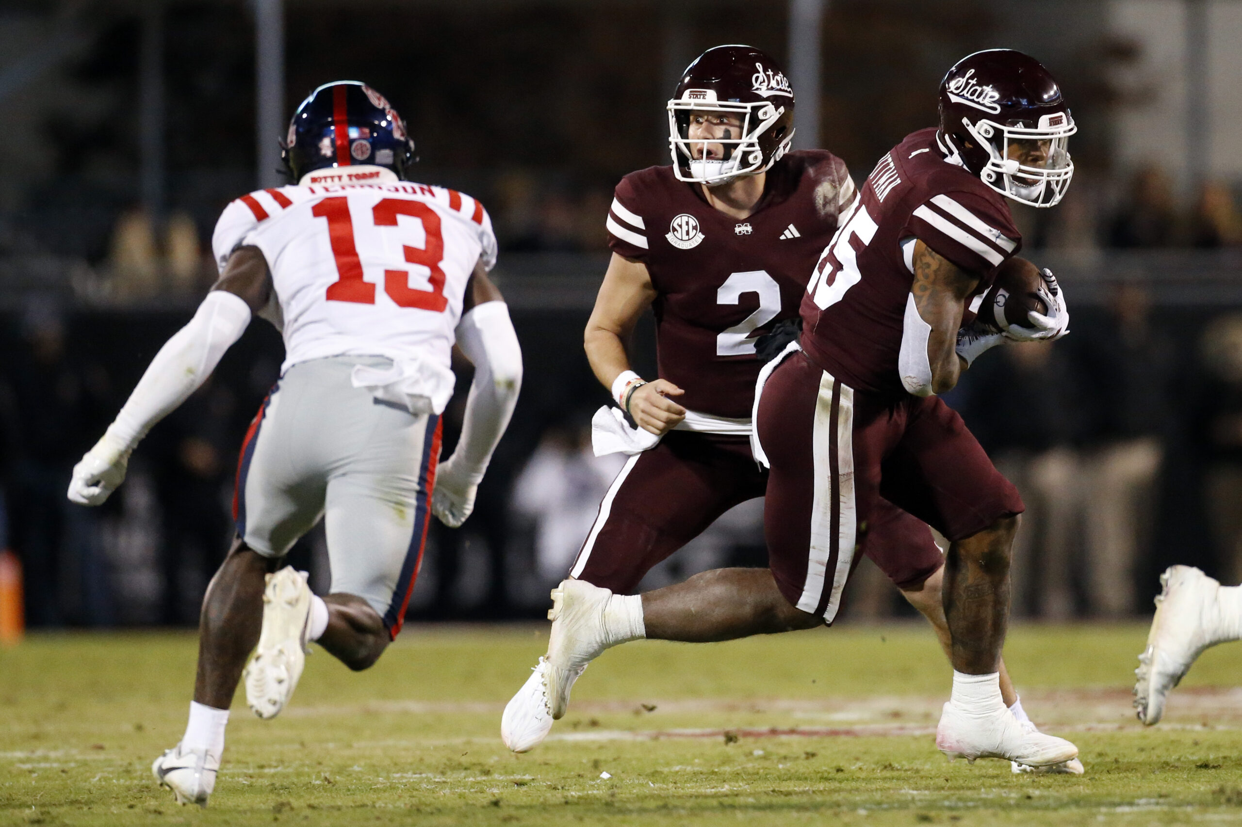 Mississippi State falls to No. 12 Ole Miss 17-7