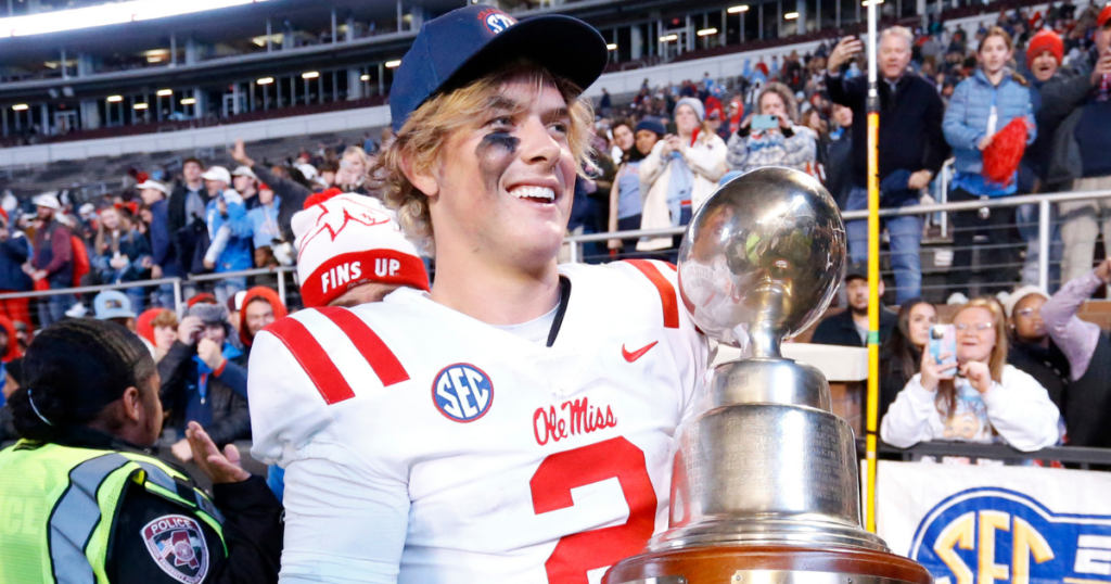 Ole Miss QB Jaxson Dart