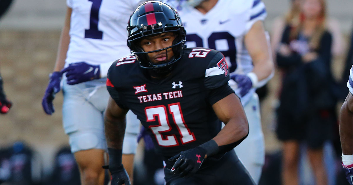 Texas Tech DB Cameron Watts stretchered off field vs. Texas after ...