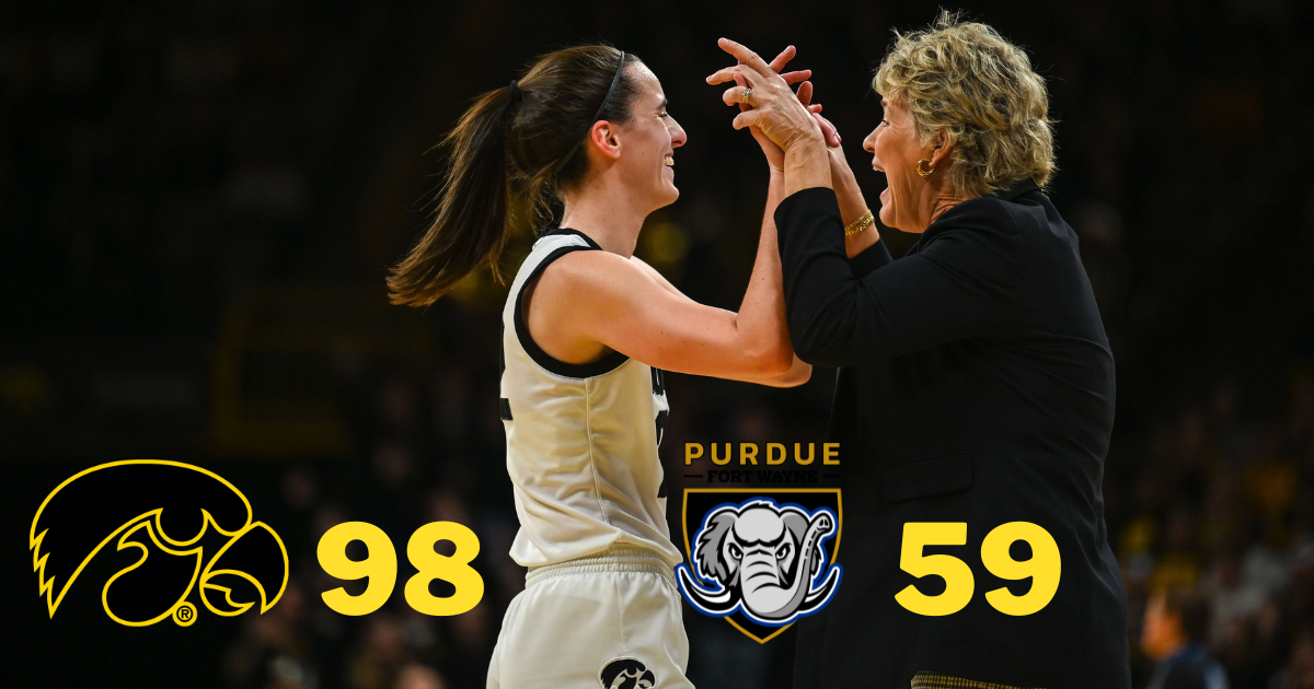 Iowa Women's Basketball rolls past Purdue-Fort Wayne in the Gulf Coast Showcase