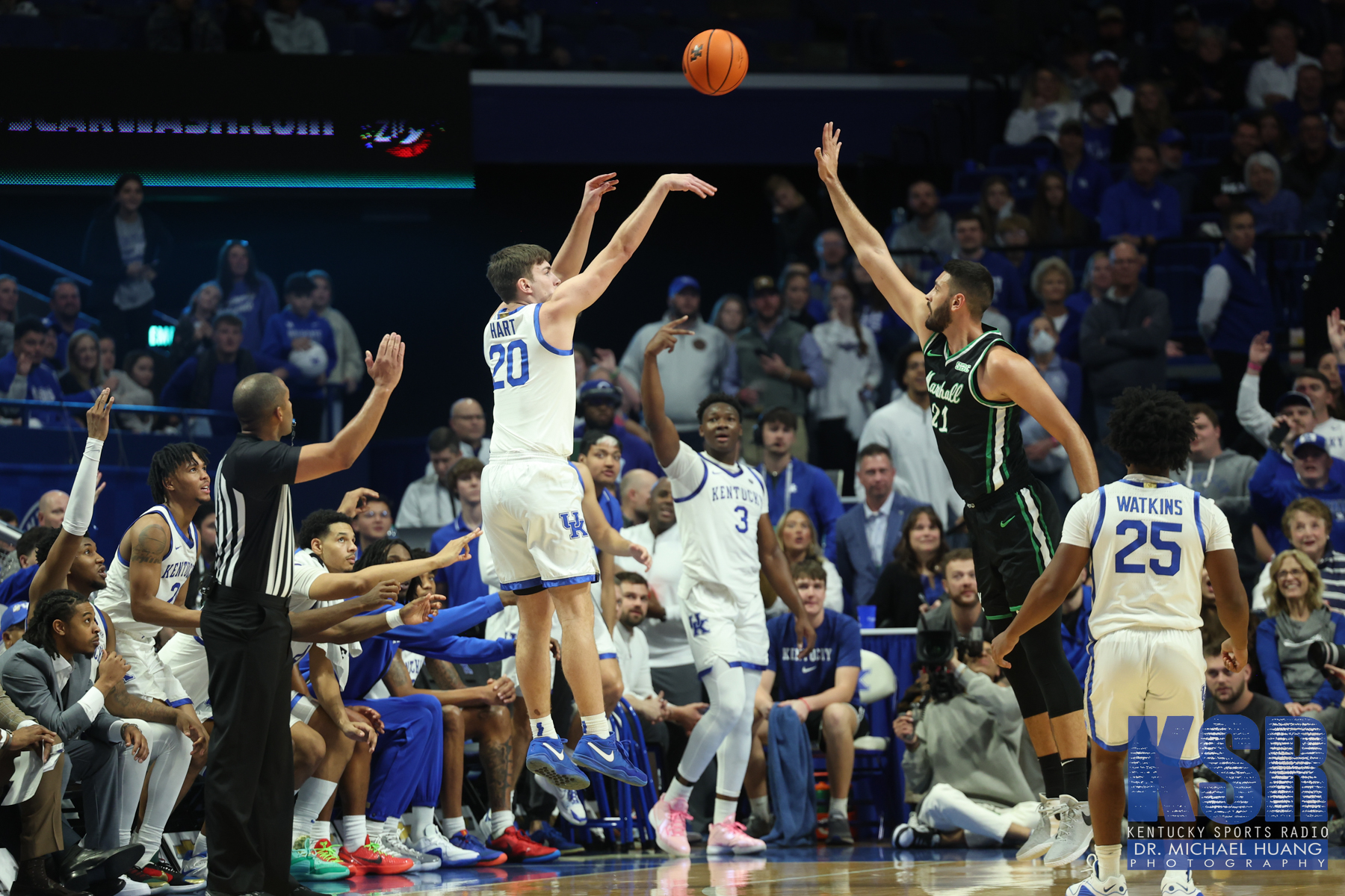 Joey Hart’s late 3-pointer was ‘big deal’ for Kentucky