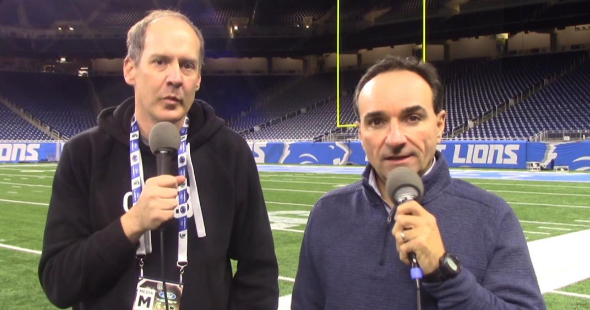 V-Cast: Michigan State-Penn State game at Ford Field a strong event, latest on coaching search