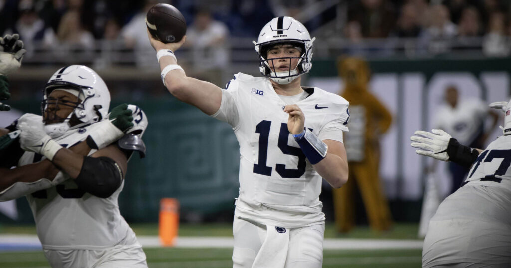 Penn State quarterback Drew Allar