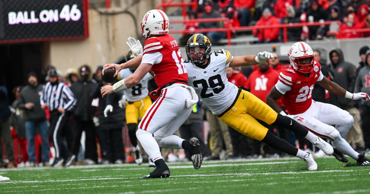 PFF Grades: Iowa Defense Vs. Nebraska