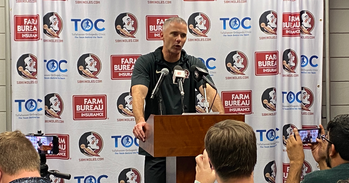 Florida State Postgame Presser Following Florida Gators Contest