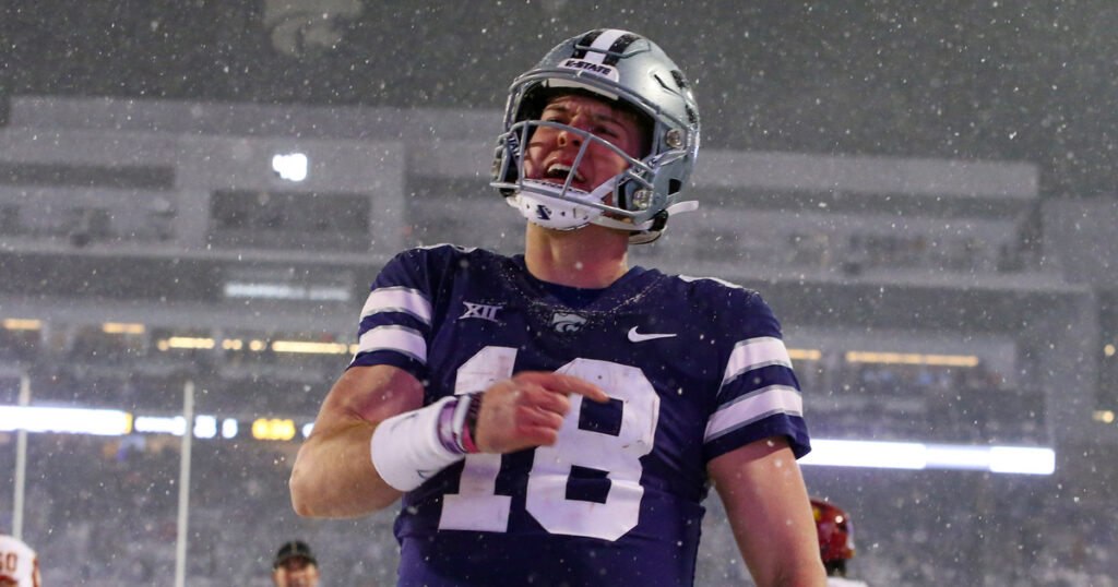 Will Howard on Kansas State Senior Night