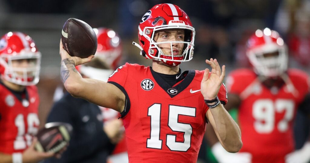 georgia-quarterback-carson-beck-reflect-on-time-commited-to-alabama-nick-saban-sec-championship