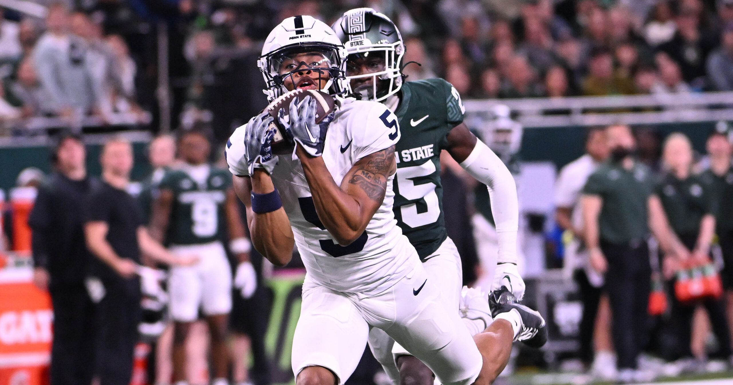 Penn State wide receiver Omari Evans