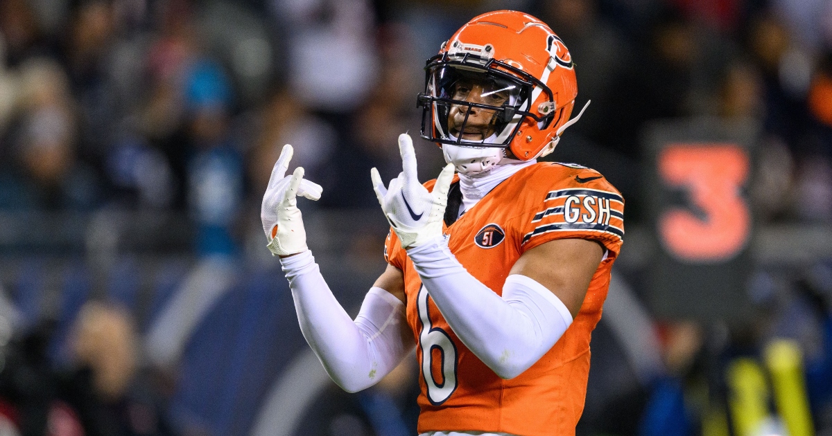 Bears CB Kyler Gordon Flagged For Taunting After Removing Broken Helmet