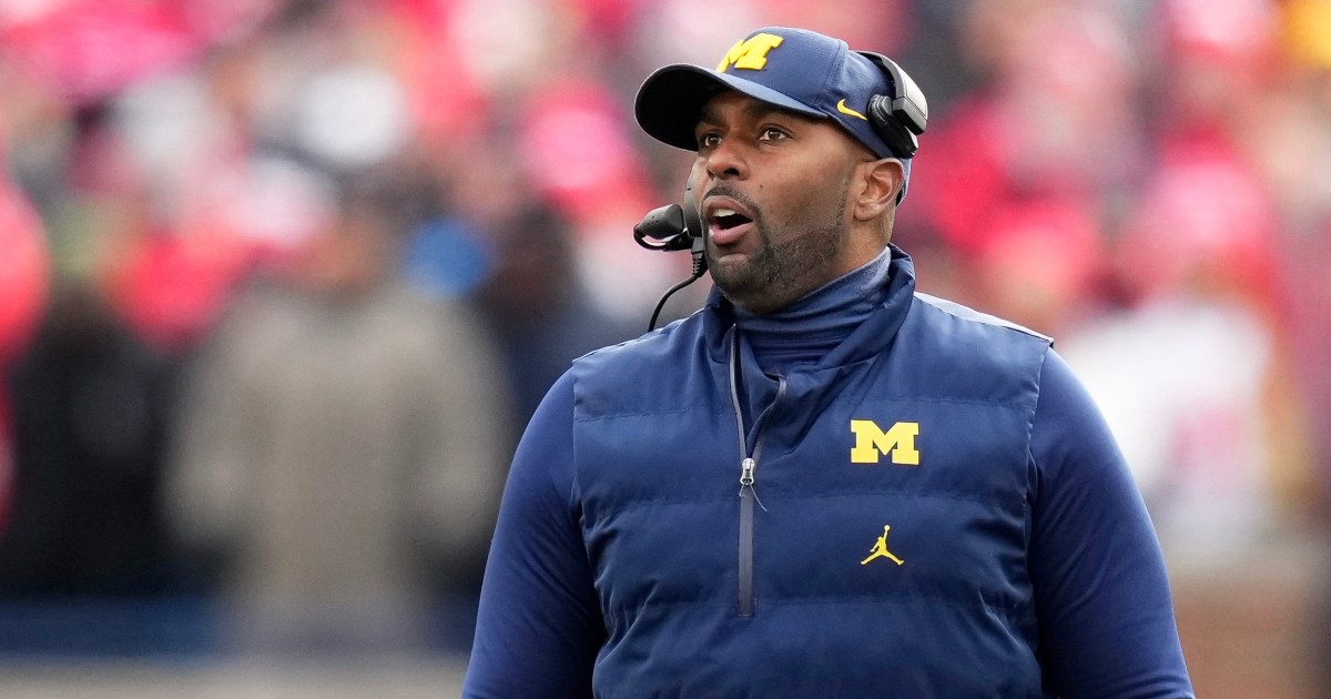 Sherrone Moore ‘super excited’ to see Michigan wide receiver in 2024