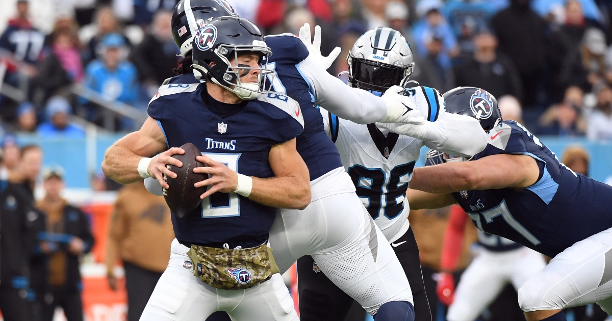 Titans QB Will Levis on hard-fought win over Panthers: 'Have to get our mojo back'