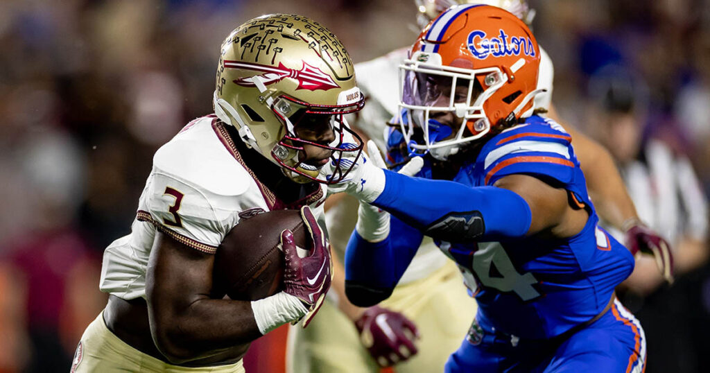 Florida State RB Trey Benson vs. Florida