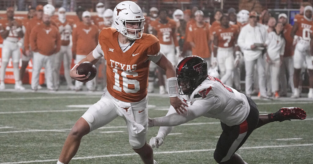 Texas QB Arch Manning vs. Texas Tech