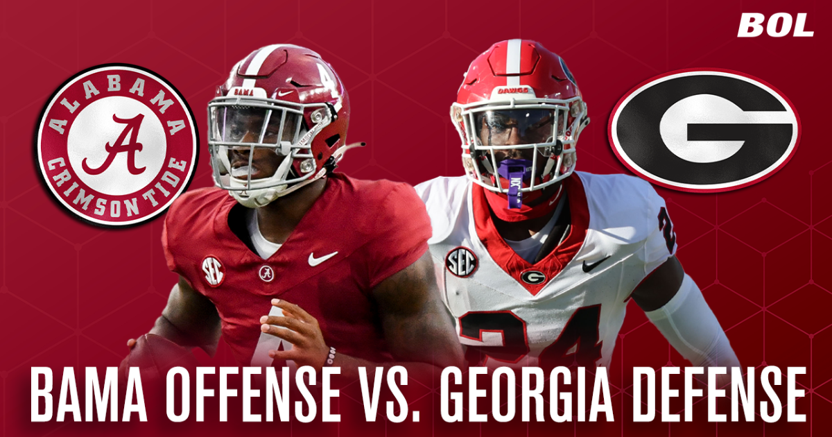 SEC Championship Preview: Alabama Offense Vs. Georgia Defense