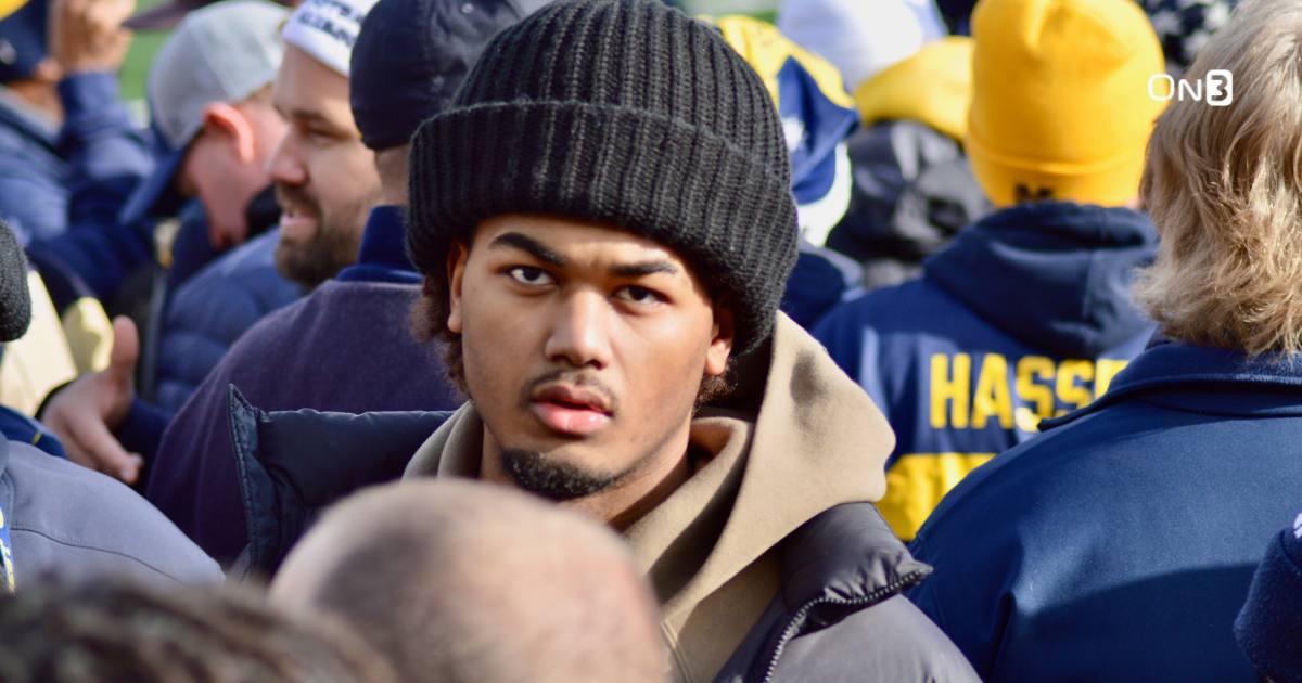 Michigan Recruiting On300 EDGE Christopher Burgess talks visit