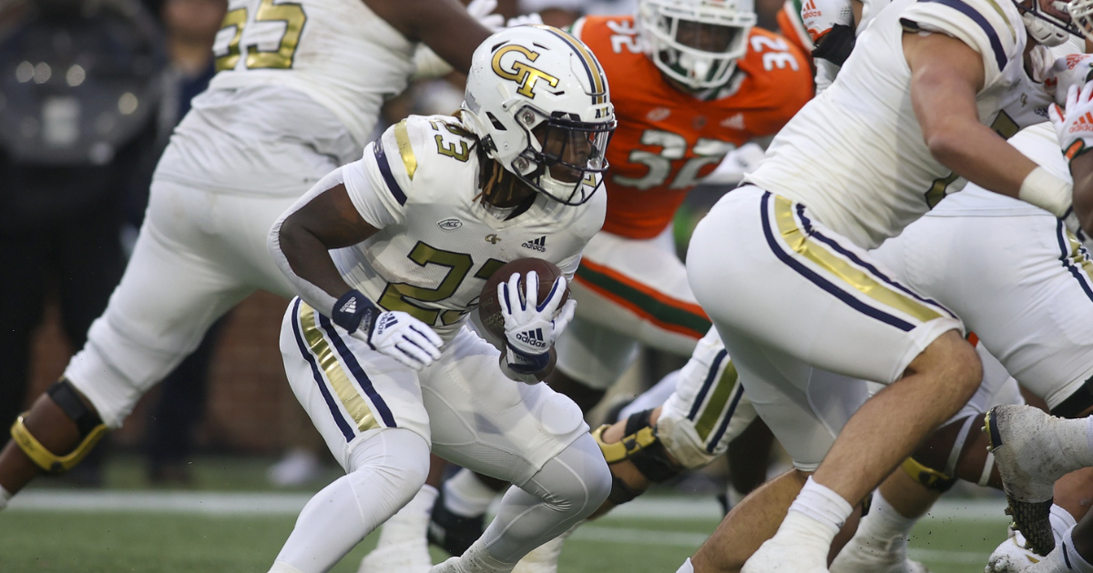 Source: Georgia Tech running back Jamie Felix plans to enter transfer portal