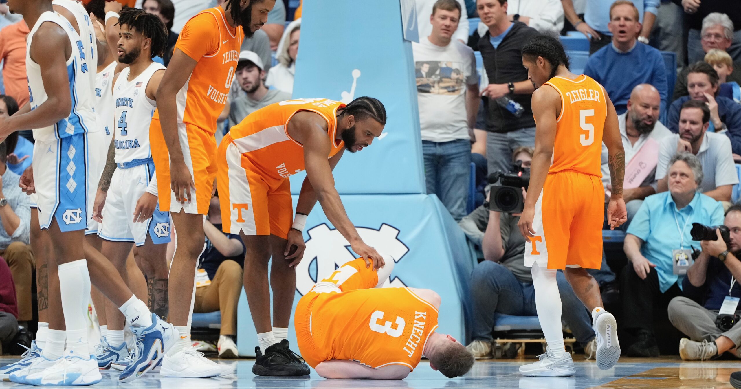 Josiah James 'confident' Vols will step up after Dalton Knecht injury