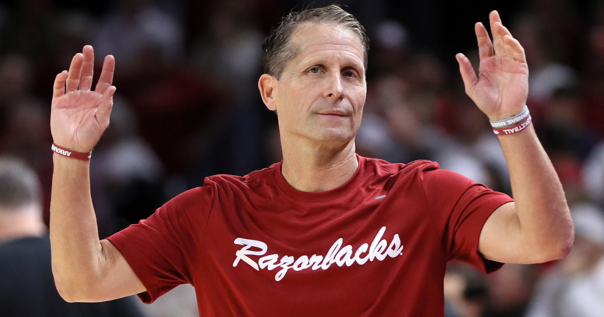 Eric Musselman outlines Arkansas' schedule moving forward after Duke win