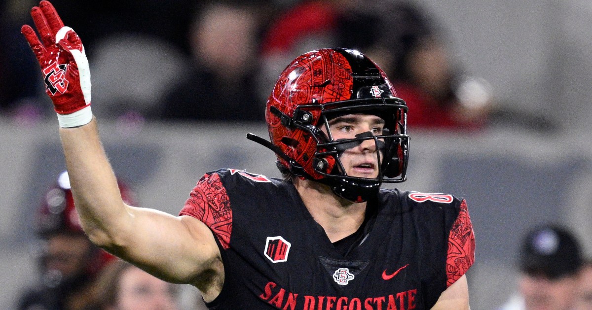 San Diego State tight end Mark Redman enters NCAA Transfer Portal