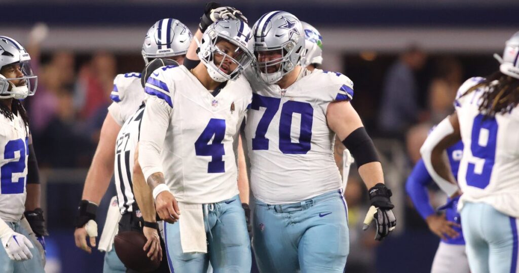 Dak Prescott Zack Martin Cowboys Pro bowl