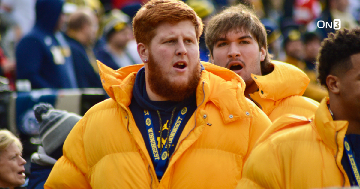 Michigan OL commit Luke Hamilton on visit, recruiting 2025 targets