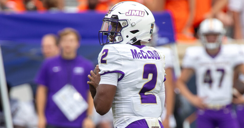 James Madison QB Jordan McCloud