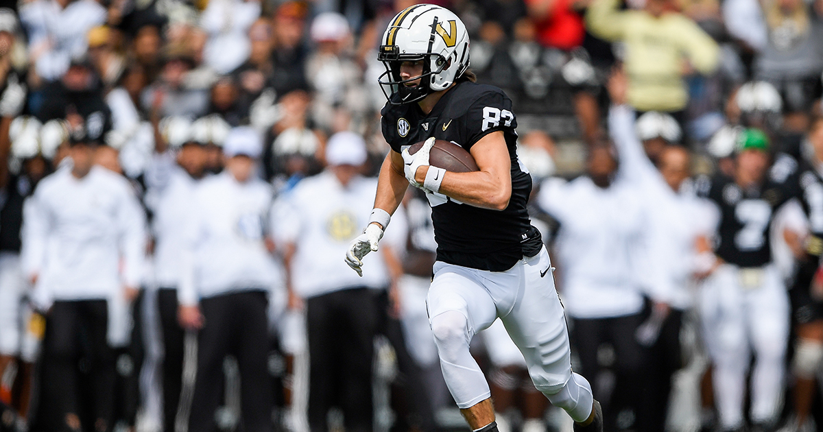 Report Vanderbilt WR London Humphreys expected to enter NCAA transfer