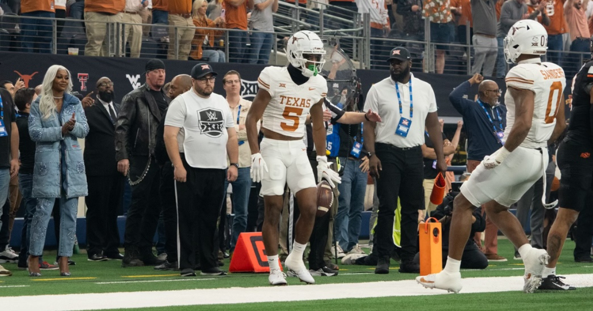 CHAMPS: Texas Takes Home The Big 12 Title In 49-21 Win Over Oklahoma ...