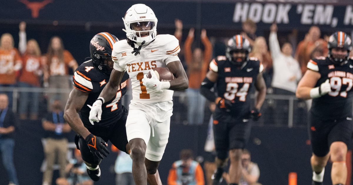 Xavier Worthy has seen it all in the past three years of Texas ...