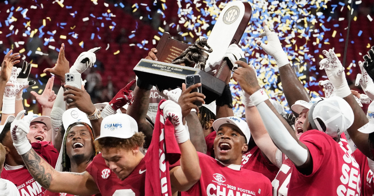 Alabama is IN Crimson Tide makes College Football Playoff field